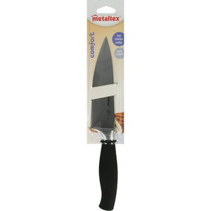 Metaltex comfort chefmes 30 cm zwart rvs