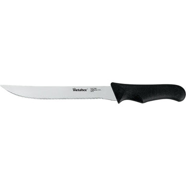 Metaltex line fileermes 31 cm zwart rvs