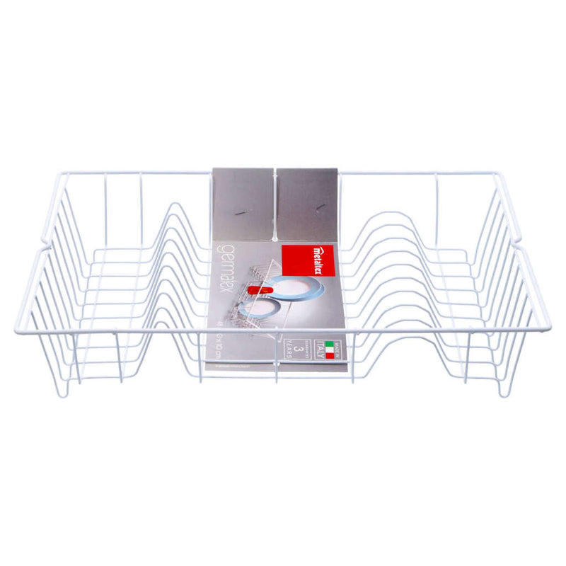 Load image into Gallery viewer, Metaltex afdruiprek 48x30 cm wit

