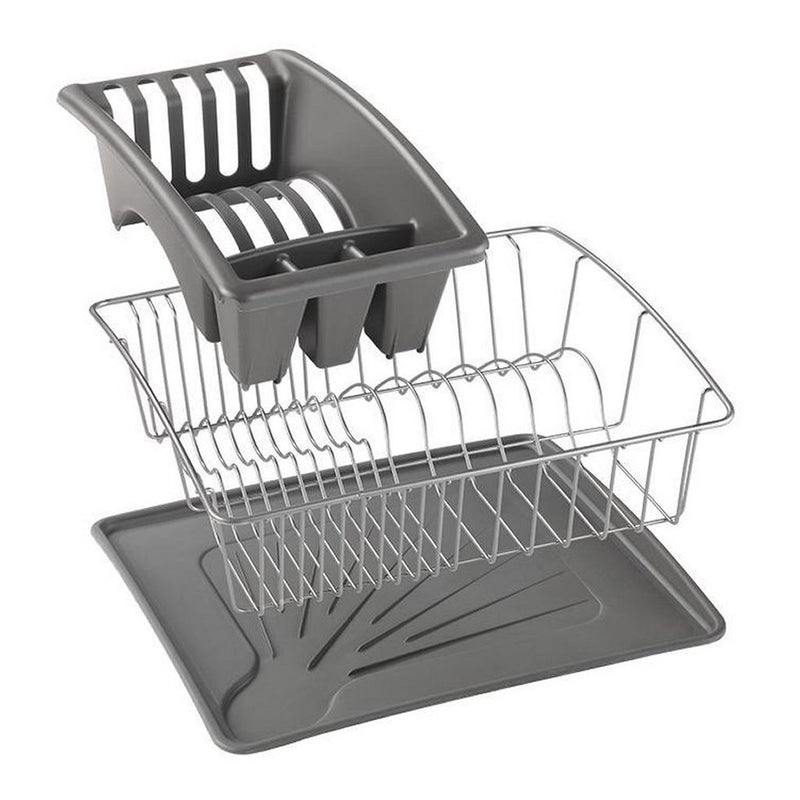 Load image into Gallery viewer, Metaltex aquatex plus sinatra design afdruiprek antraciet zilver
