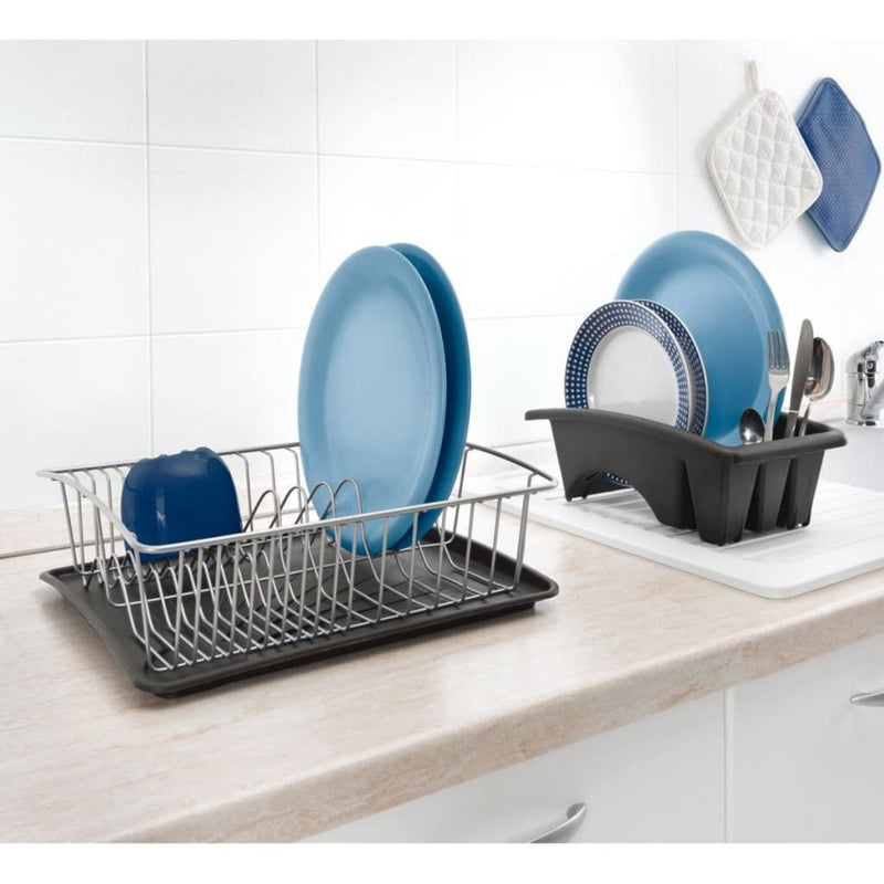 Load image into Gallery viewer, Metaltex aquatex plus sinatra design afdruiprek antraciet zilver
