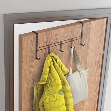 Metaltex deurkapstok 38x15 cm zwart