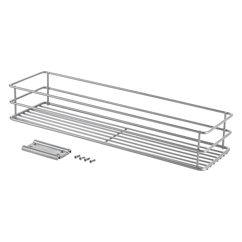 Load image into Gallery viewer, Metaltex smart kitchen schuifbaar mandje 12x42x7 cm zilver
