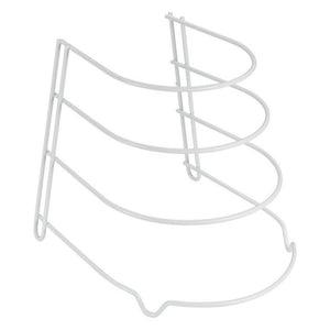 Metaltex braadpanrek 24x26x23 cm wit