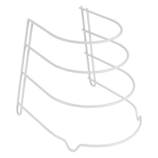Metaltex braadpanrek 24x26x23 cm wit