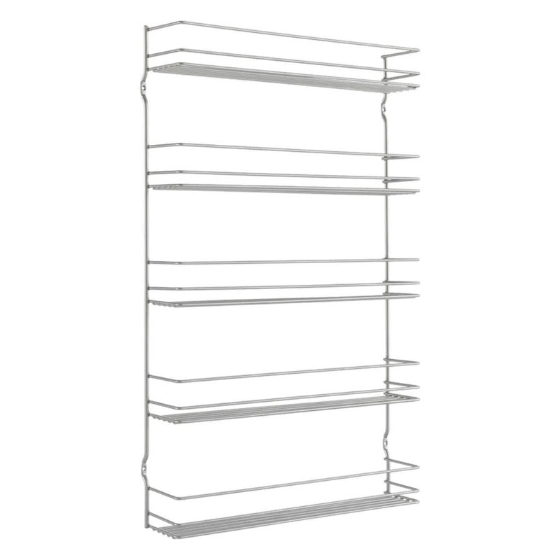 Load image into Gallery viewer, Metaltex space saver smart kitchen pepito kruidenrek 5 etages 36x8x58 cm zilver
