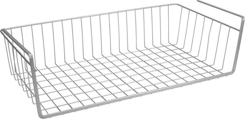Load image into Gallery viewer, Metaltex Metaltex Opbergmand Kanguro Hangend 50x26cm Metaal Zilver
