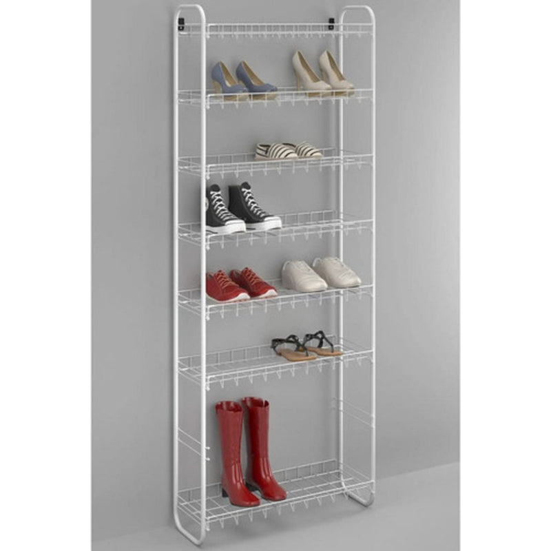 Load image into Gallery viewer, Metaltex shoe schoenenrek 8 etages 64x23x165 cm wit
