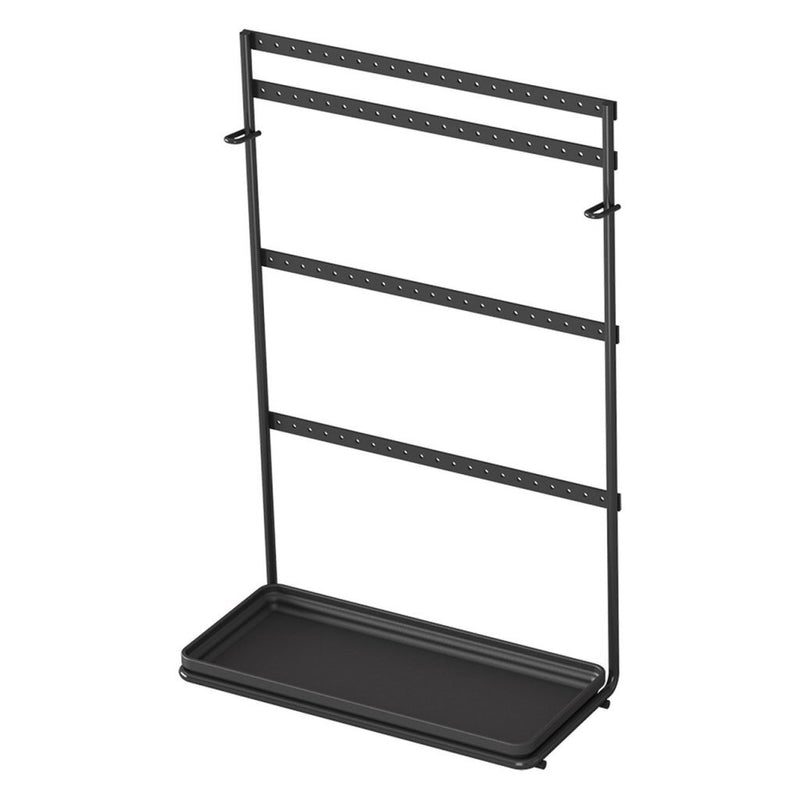 Load image into Gallery viewer, Metaltex sieradenrek 22x11x36 cm mat zwart metaal
