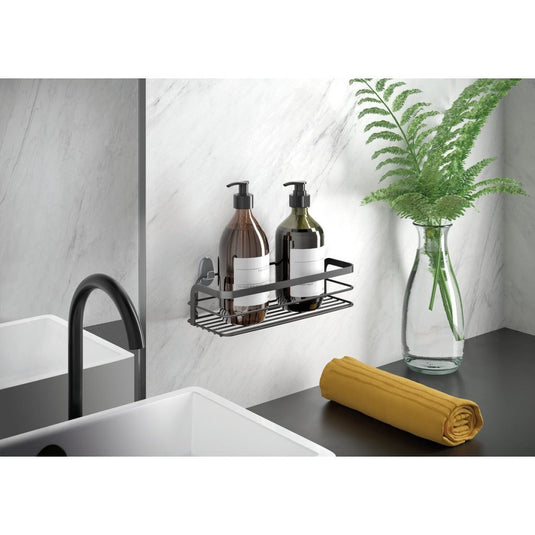 Metaltex doucherek 26x10x6 cm zwart