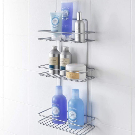 Metaltex reflex doucherek 3 etages 23x13x57 cm zilver