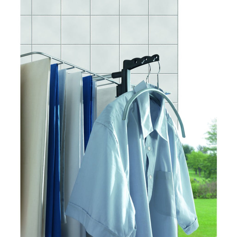 Load image into Gallery viewer, Metaltex ciclone vario droogtoren 38 m drooglengte zilver zwart
