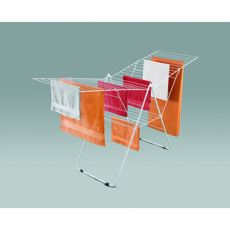 Load image into Gallery viewer, Metaltex amsterdam droogrek 32 m drooglijn 208x64x104 cm wit
