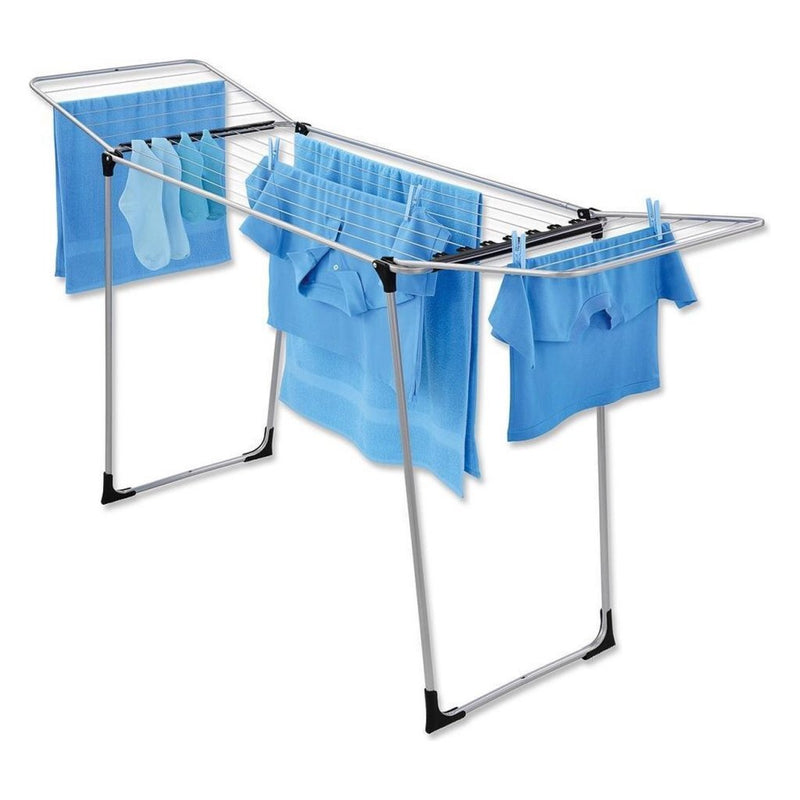 Load image into Gallery viewer, Metaltex tomado hydra plus droogrek 18 m lijn 179x56x105 cm grijs zwart
