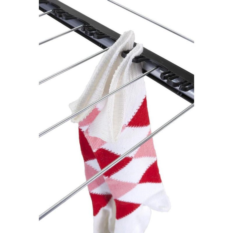 Load image into Gallery viewer, Metaltex tomado hydra plus droogrek 18 m lijn 179x56x105 cm grijs zwart
