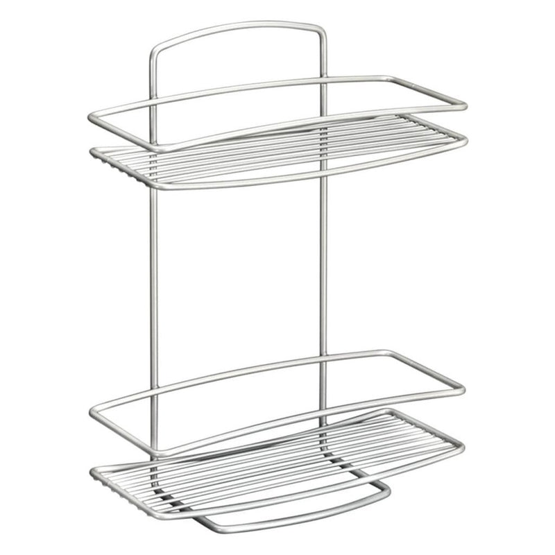 Load image into Gallery viewer, Metaltex onda doucherek 2 etages 26x11x35 cm zilver
