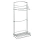 Metaltex onda kledinghouder 38x21x83 cm zilver