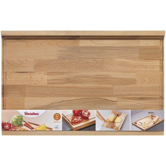 Metaltex beukenhouten plank 55x35x2 cm