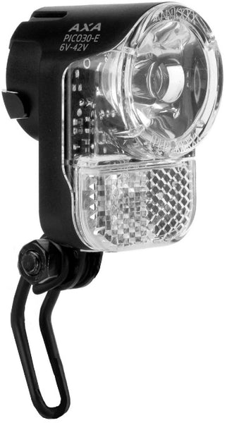 AXA koplamp Pico30-E Switch LED dynamo 6-42V aan uit