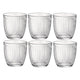 Overige merken bormioli rocco waterglazen 290 ml 6 stuks transparant glas