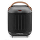 Delonghi hfx30c18.ag keramische kachel 1800w antraciet bruin