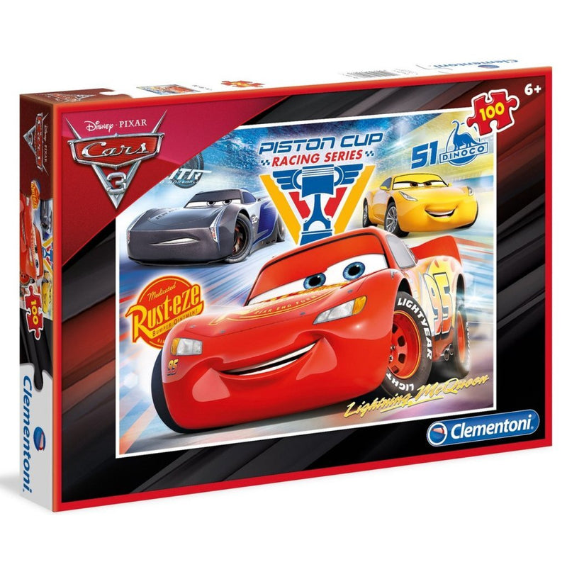 Load image into Gallery viewer, Clementoni puzzel disney cars 100 stukjes
