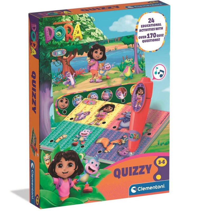 Load image into Gallery viewer, Clementoni dora quizzy + geluid
