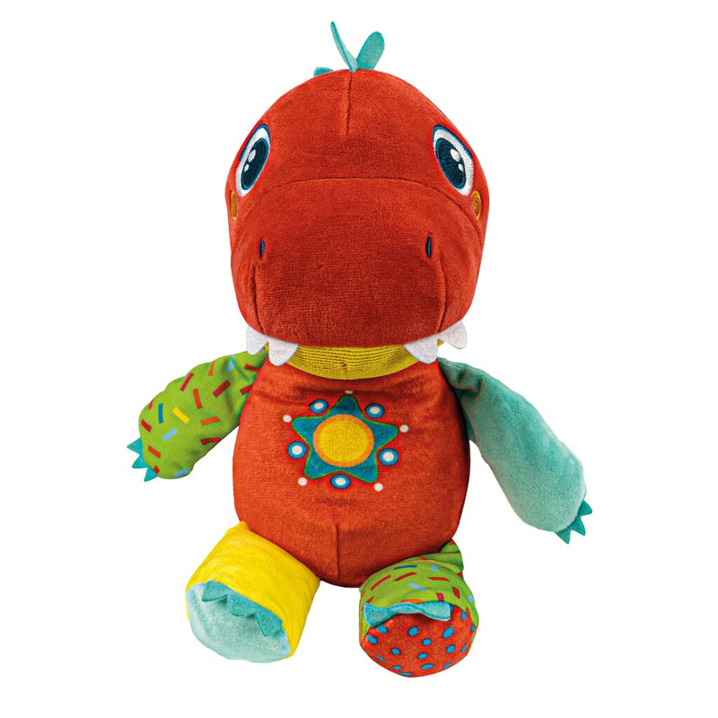Load image into Gallery viewer, Clementoni Baby Pluchen Knuffel Dinosaurus
