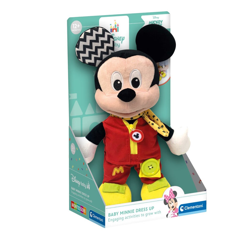 Load image into Gallery viewer, Clementoni Baby Disney Mickey Mouse Knuffel
