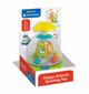 Clementoni baby draaitol - babyspeelgoed - tol speelgoed met stuiterende gekleurde balletjes - sensorisch speelgoed - happy animals - vanaf 9 maanden