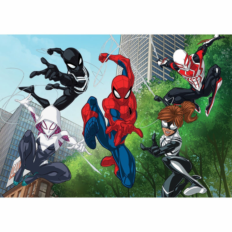 Load image into Gallery viewer, Clementoni puzzel spiderman 104 stukjes
