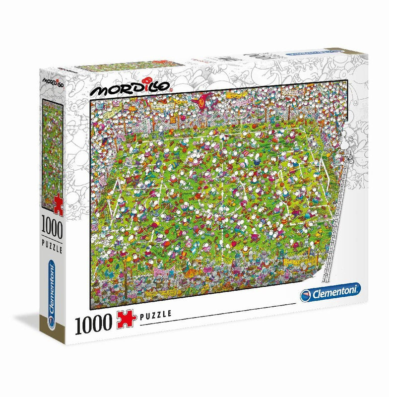 Load image into Gallery viewer, Clementoni Mordillo Puzzel The Match 1000 Stukjes
