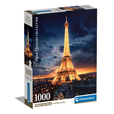 Clementoni puzzel 1000 stukjes tour eiffel