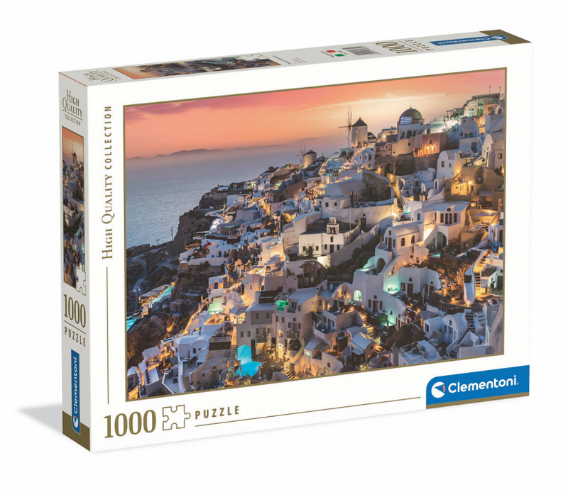 Chargez l'image dans la visionneuse de la galerie, Clementoni puzzel high quality 1000 stukjes santorini
