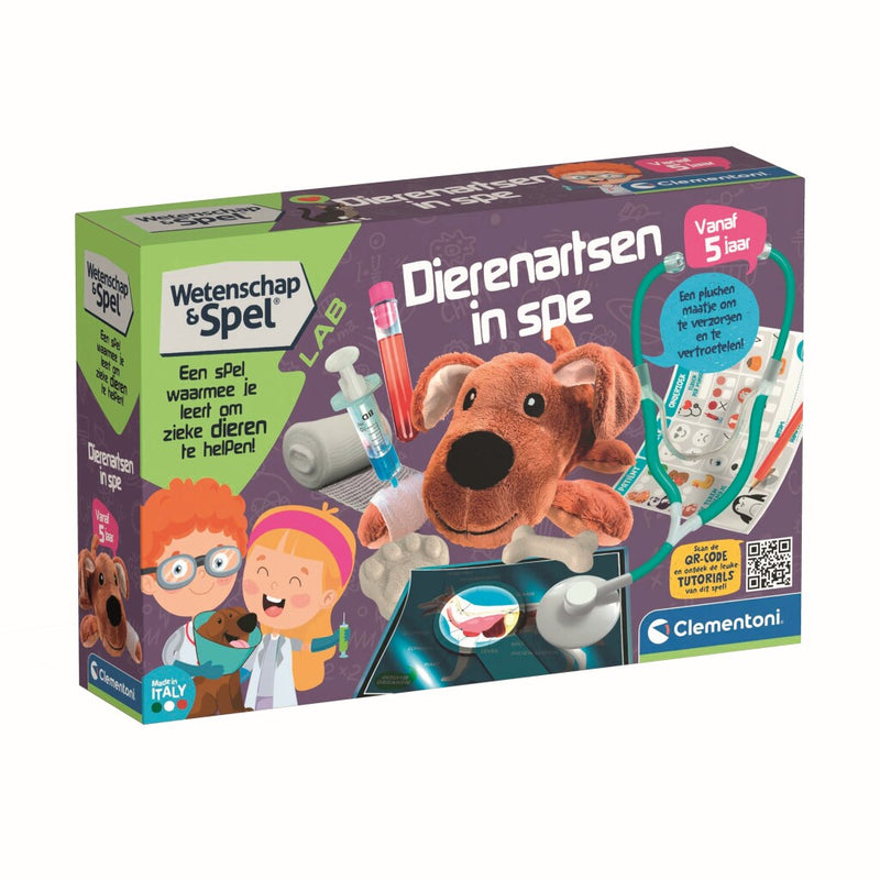 Load image into Gallery viewer, Clementoni wetenschap en spel dierenartsen in spe
