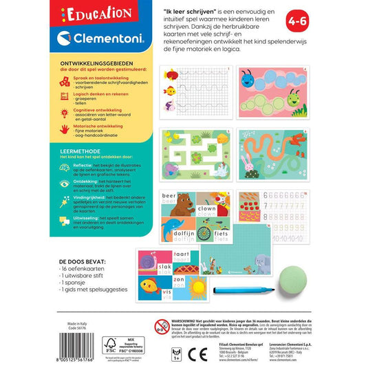 Clementoni ik leren schrijven