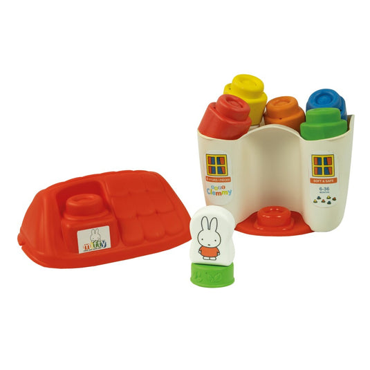 Clementoni soft clemmy - nijntje huisje - nijntje speelgoed stapelblokken - baby blokken - vanaf 6 maanden