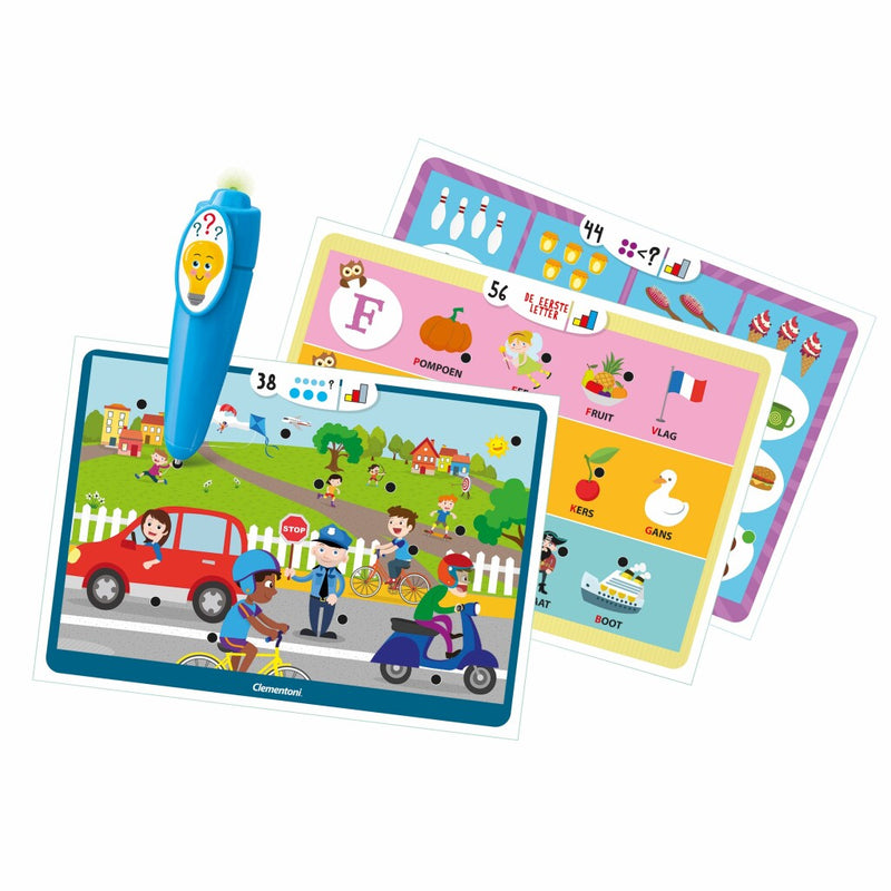 Load image into Gallery viewer, Clementoni Spelend Leren De Interactieve Pen, 1000 Quiz
