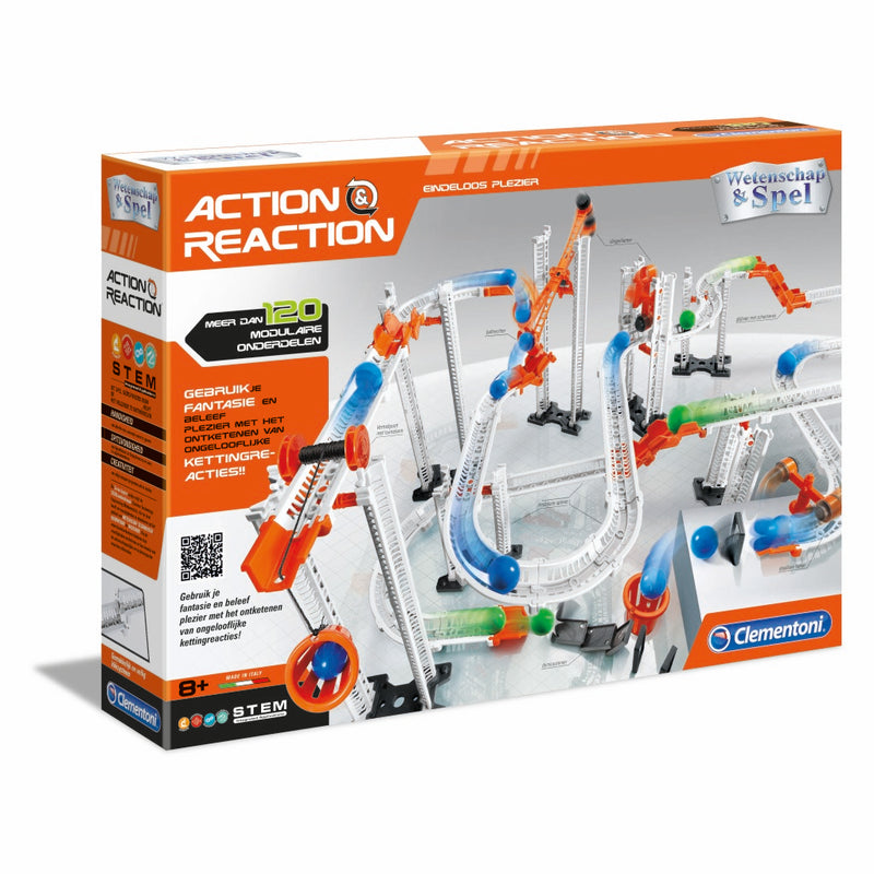 Load image into Gallery viewer, Clementoni Wetenschap en Spel Action and Reaction Kogelbaan
