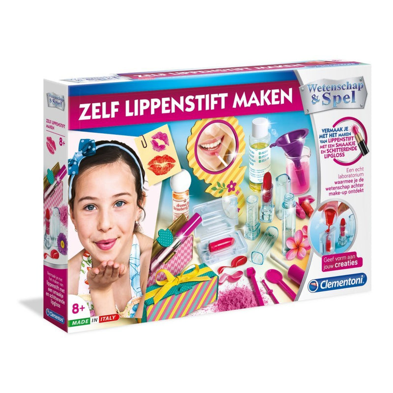 Afbeelding laden in galerijviewer, Clementoni wetenschap lippenstift maken
