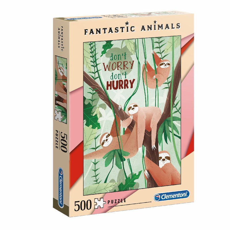 Load image into Gallery viewer, Clementoni fantastic animals puzzel 500 stukjes
