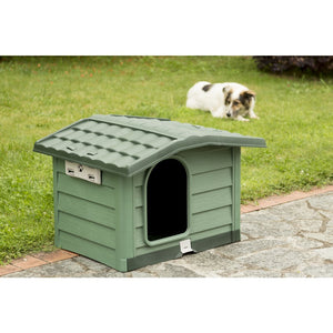 Bama pet cuccia hondenhok 110x94x77 cm groen