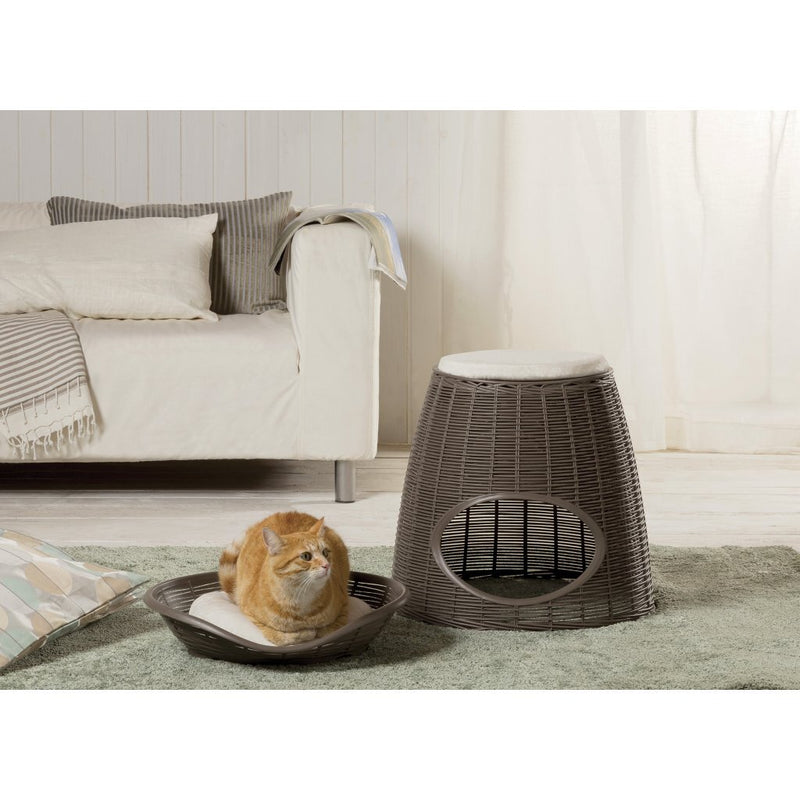 Load image into Gallery viewer, Bama pet pasha dierenmand 52x50x46 55 cm taupe
