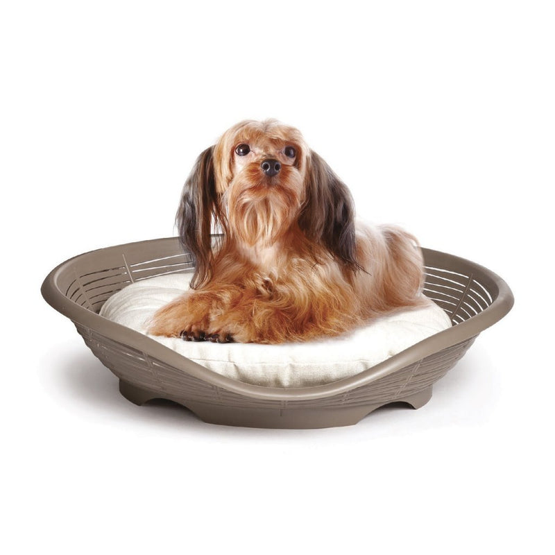 Load image into Gallery viewer, Bama pet pasha mand 48x46x11 cm taupe
