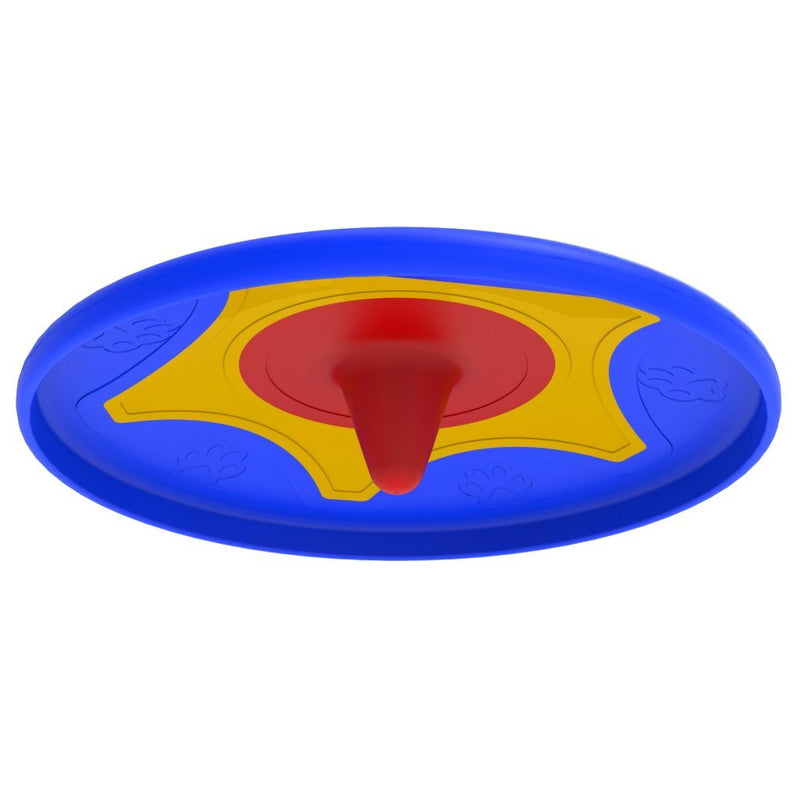 Load image into Gallery viewer, Bama pet trotto disk hondenspeelgoed 24.5x4.5 cm blauw geel rood
