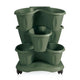 Bama trifoglio plantenbak met wieltjes 40x51 cm groen