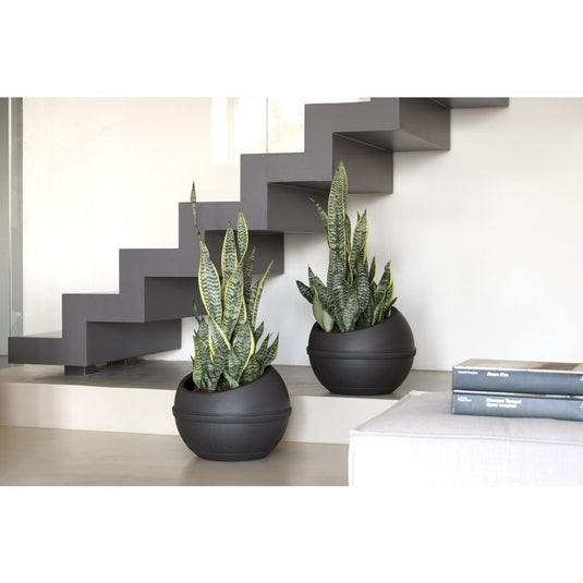 Bama sfera bloempot 23l 40.5x32 cm antraciet