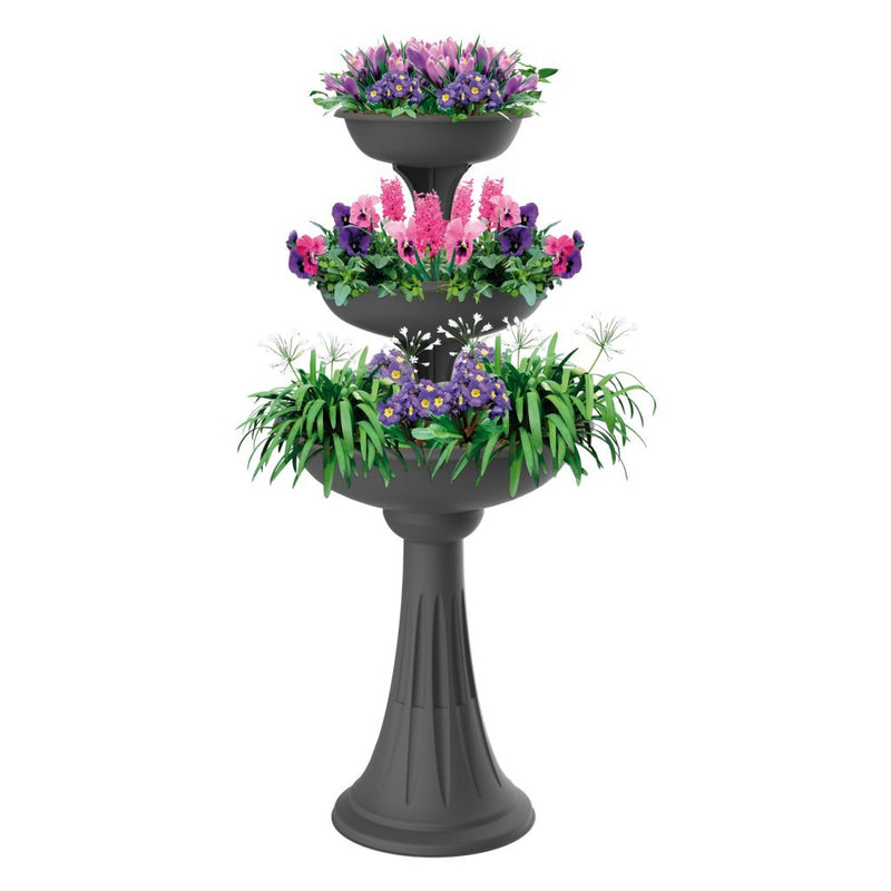 Load image into Gallery viewer, Bama trevy fioriera plantenbak 50x114 cm antraciet
