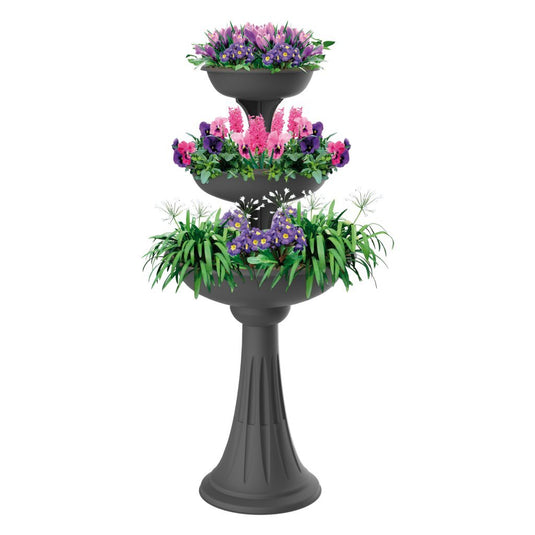 Bama trevy fioriera plantenbak 50x114 cm antraciet