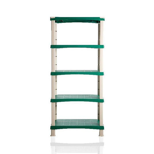 Bama futuro opbergsysteem 5 planken 80x40x174 cm groen
